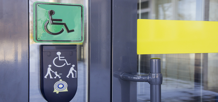 automatic handicap door opener in Altadena